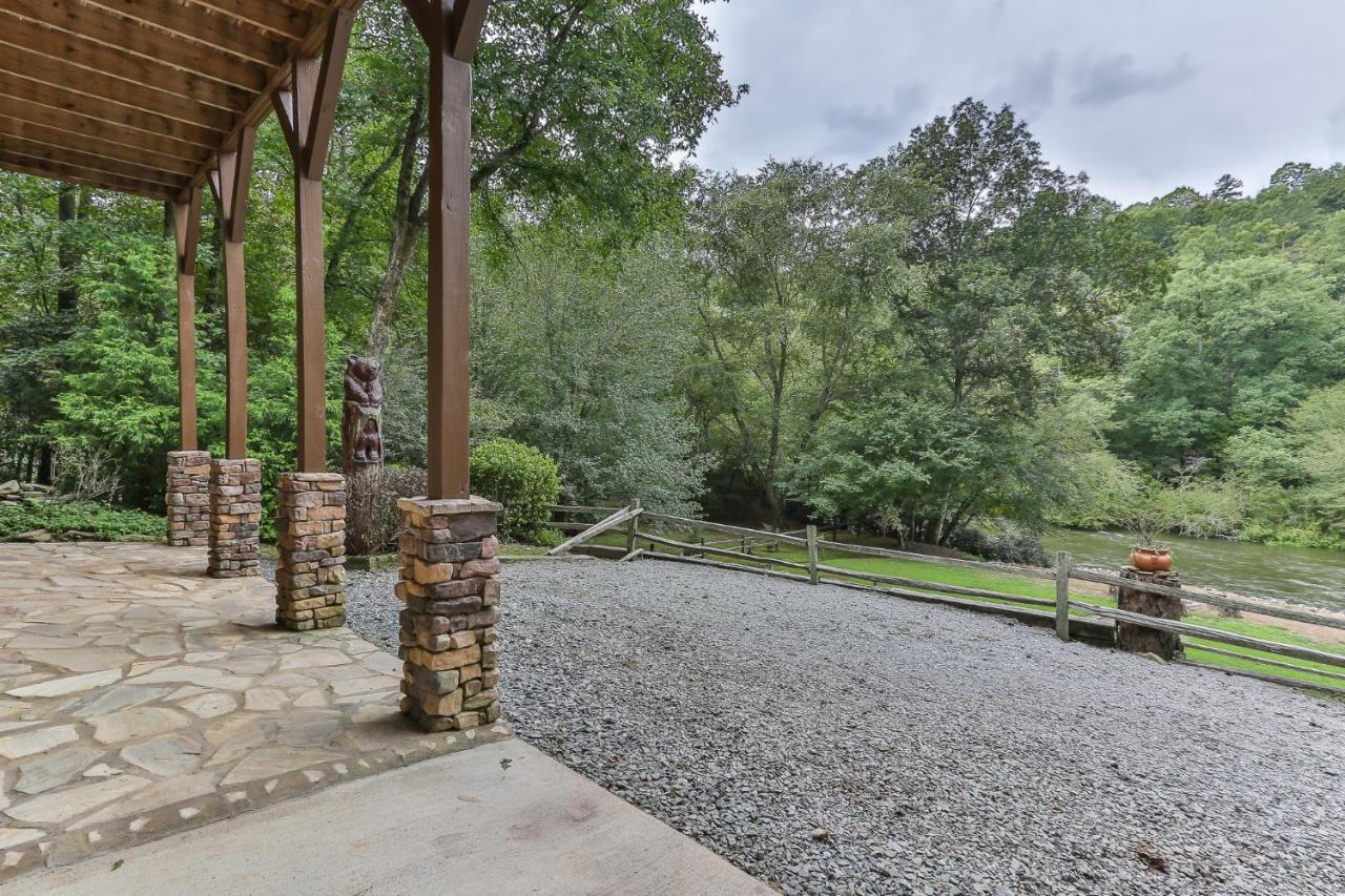Heaven On The Toccoa Where You Will Enjoy The Sites And Sounds Of The Toccoa River Mineral Bluff Bagian luar foto