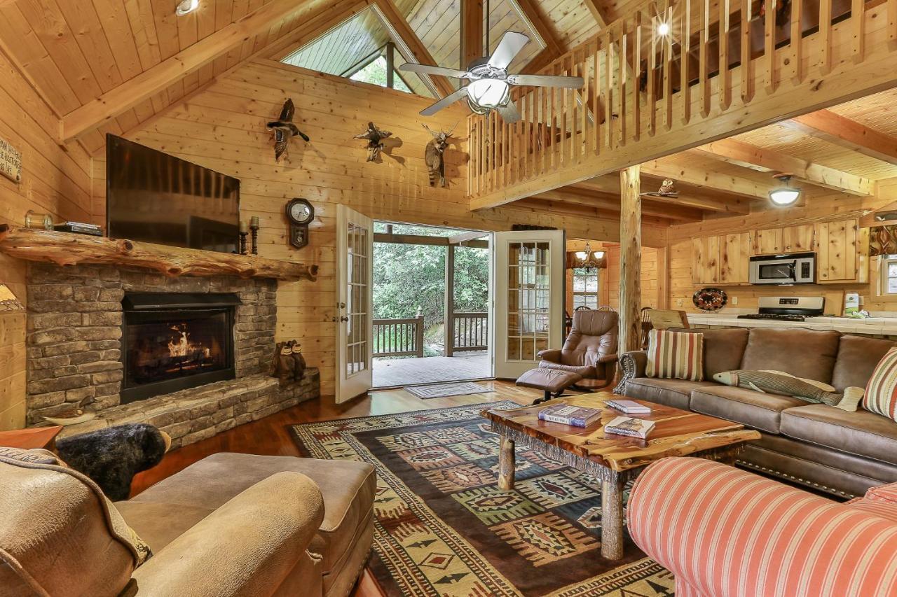 Heaven On The Toccoa Where You Will Enjoy The Sites And Sounds Of The Toccoa River Mineral Bluff Bagian luar foto